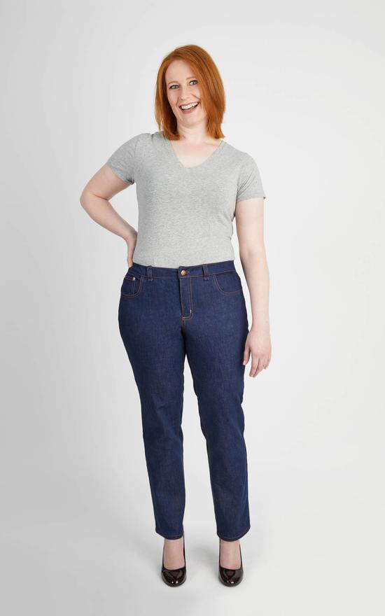 Cashmerette Ames Jeans Paper Sewing Pattern