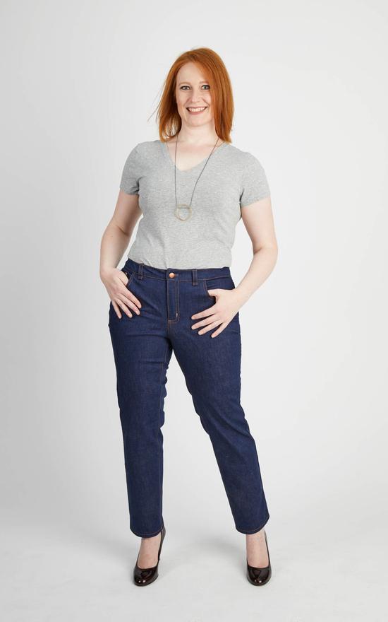 Cashmerette Ames Jeans Paper Sewing Pattern