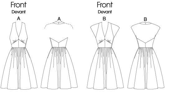 Butterick 5209. 1940s Vintage Reproduction Pattern. Retro Butterick Pattern. Halter Dress Sewing Pattern.