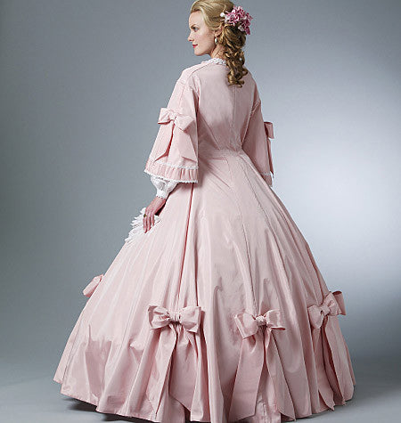 Misses Civil War Costume Sewing Pattern - Butterick B5543