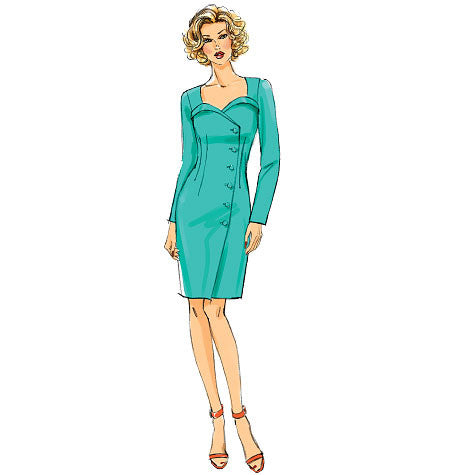 B5953 Patterns by Gertie Dress Sewing Pattern - Butterick 5953 Vintage Inspired Dress Pattern