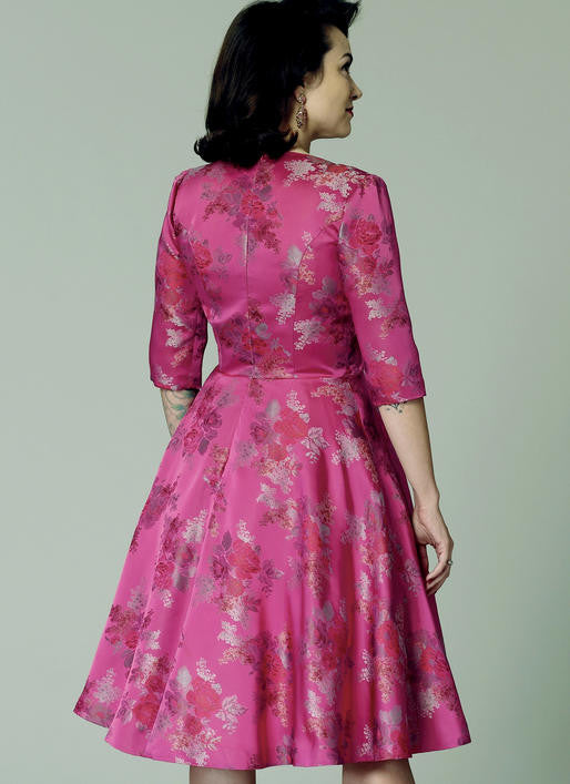 B6412 Butterick 6412 Sewing Pattern Gertie Vintage Dress Pattern