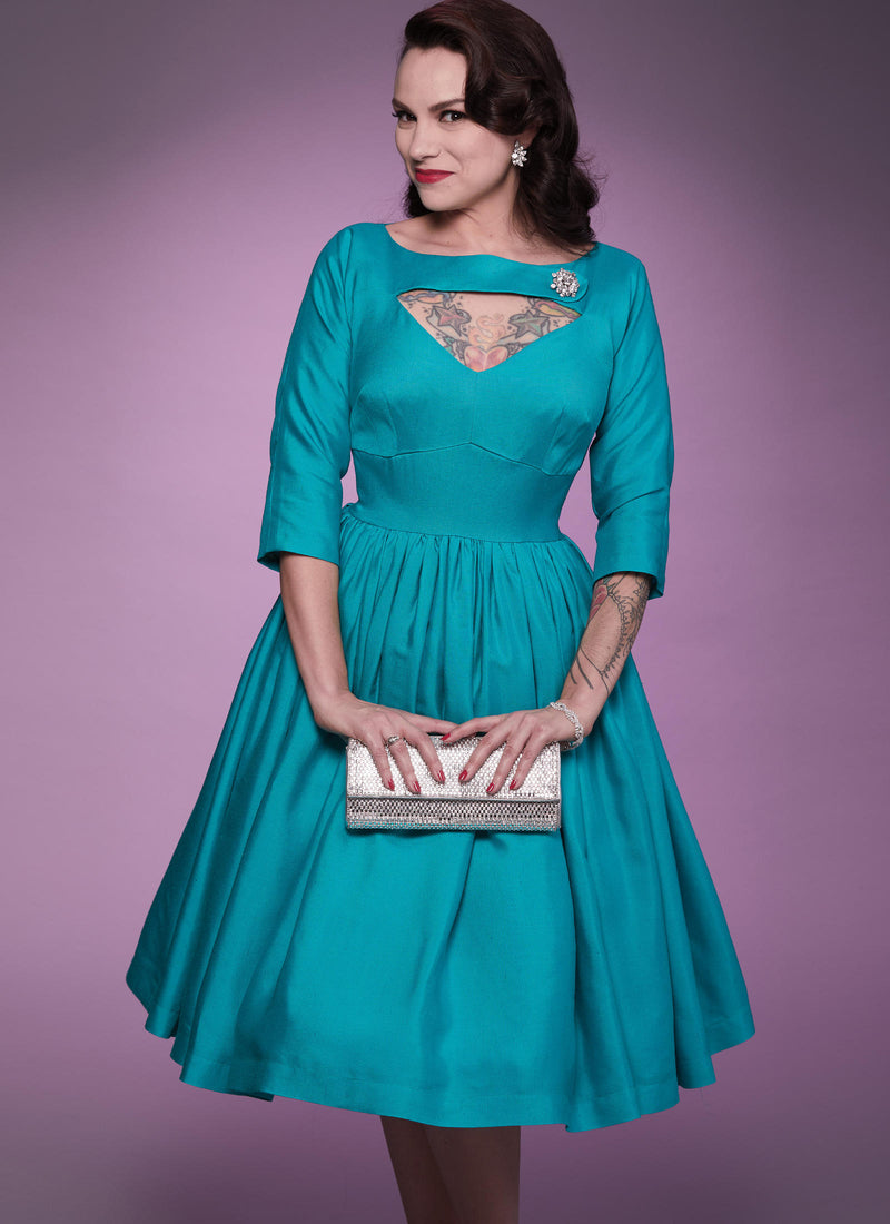B6590 Patterns by Gertie Dress Sewing Pattern - Butterick 6590 Vintage Inspired Dress Pattern