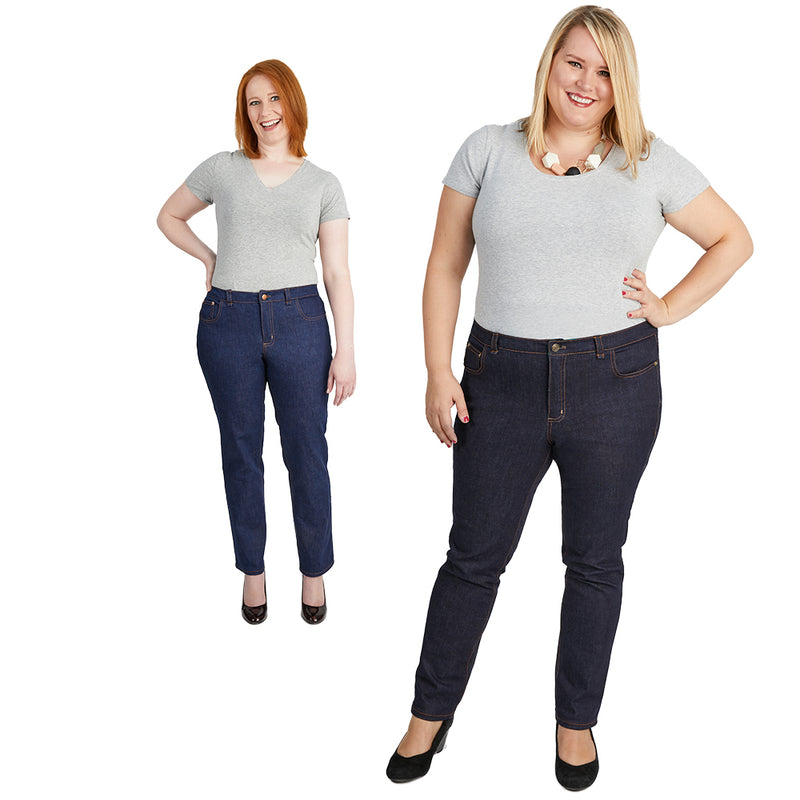 Cashmerette Ames Jeans Paper Sewing Pattern