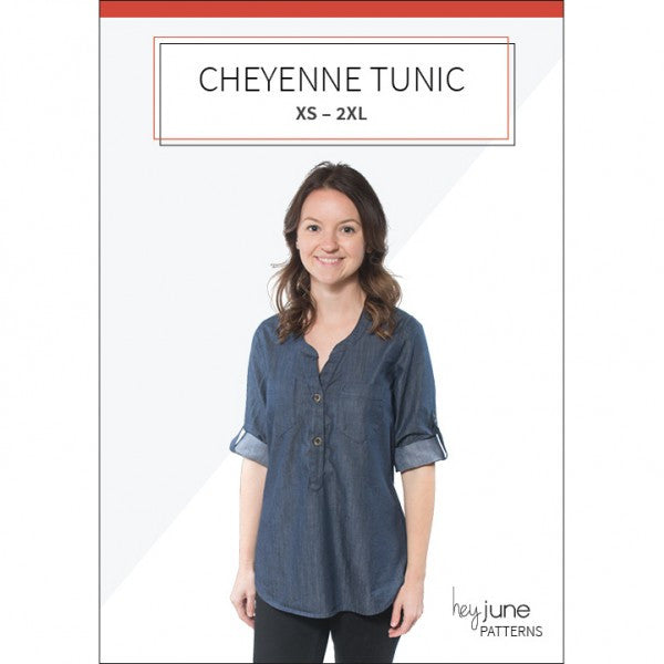 Hey June Cheyenne Shirt Paper Sewing Pattern