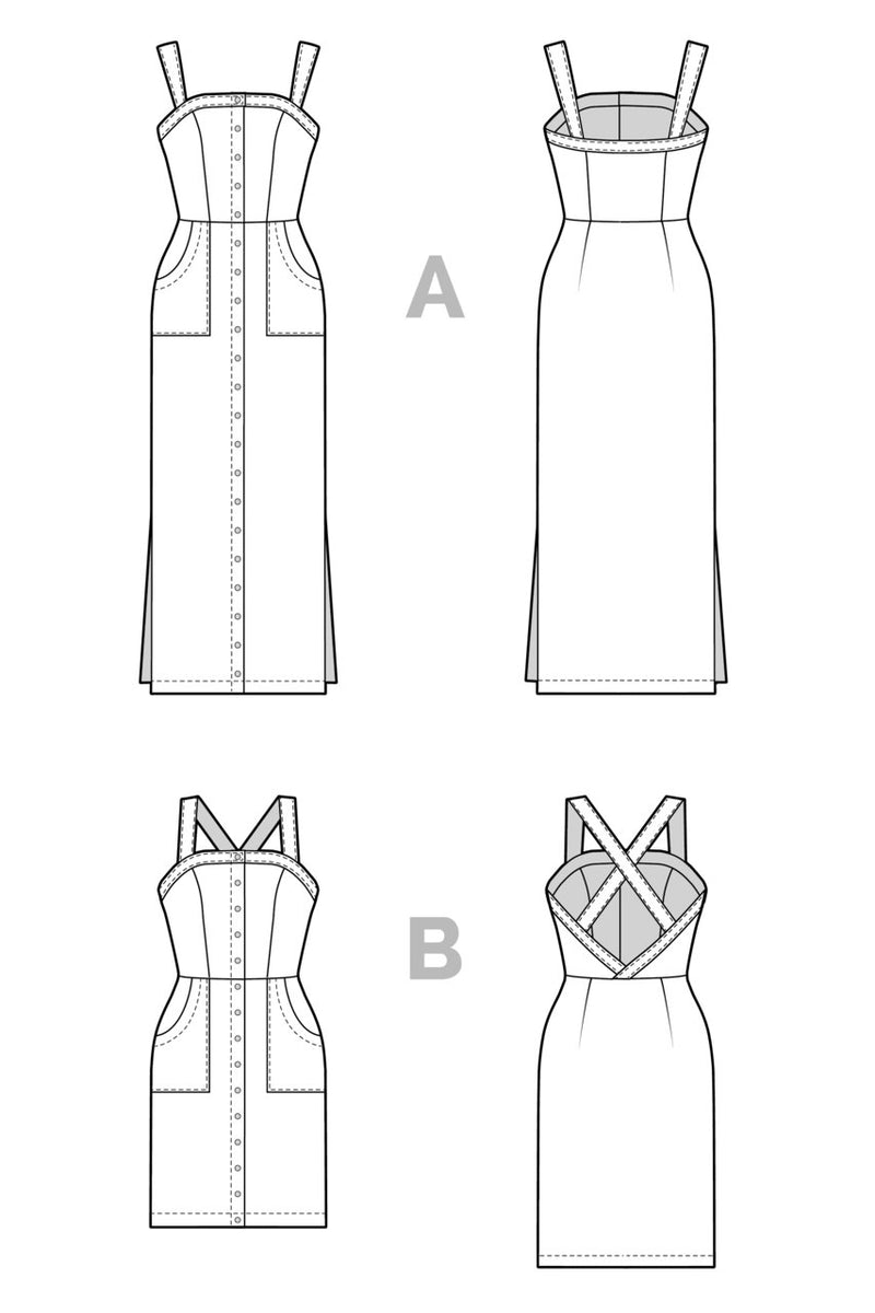 Closet Case Fiona Sundress Paper Sewing Pattern