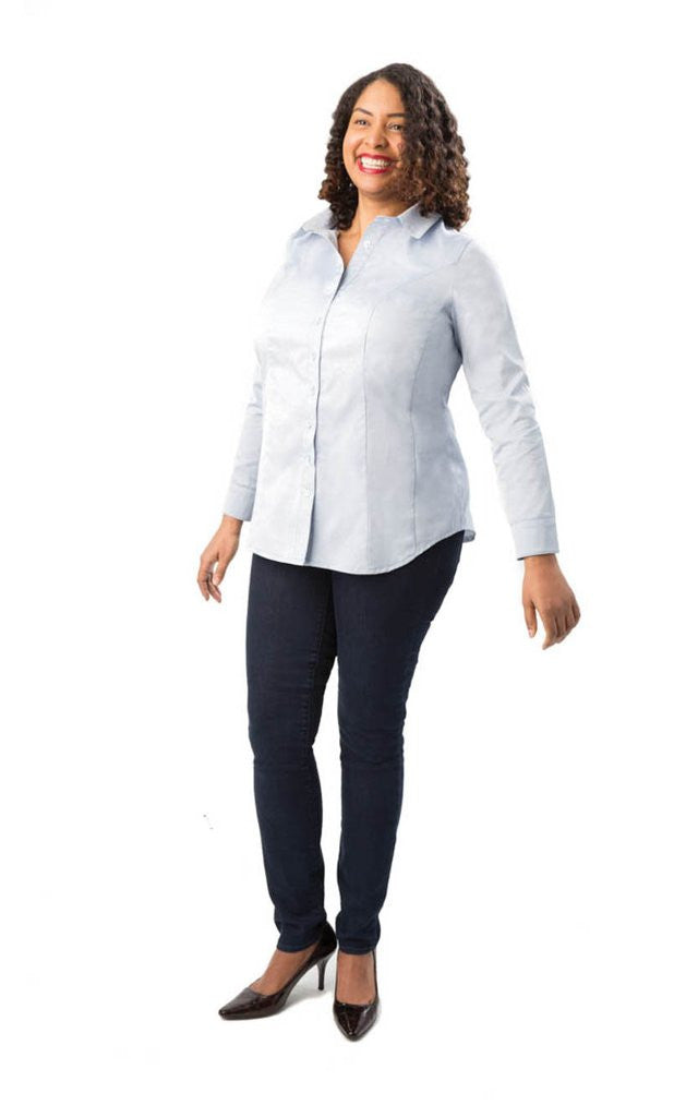 Curve-friendly Shirt Sewing Pattern - Harrison Shirt from Cashmerette