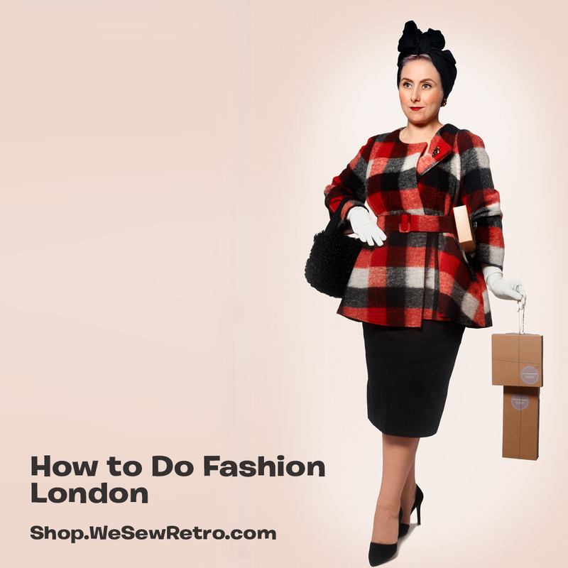 How To Do Fashion London Coat Paper Sewing Pattern