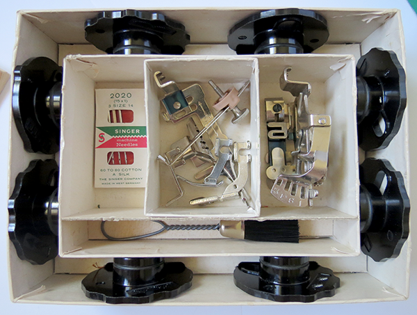 Slantomatic Singer 503 Sewing Accessories in Original Box