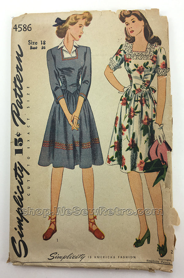 simplicity vintage dress patterns Dresses S3046 The Fold Line Simplicity Sewing Pattern S9104 Charming