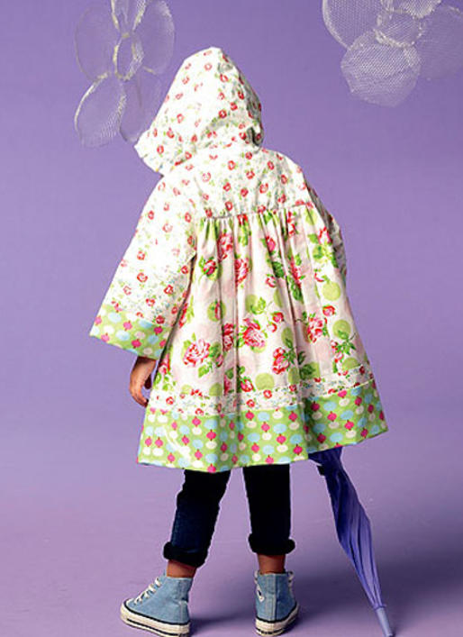 McCalls 6692 Girls Raincoat Sewing Pattern