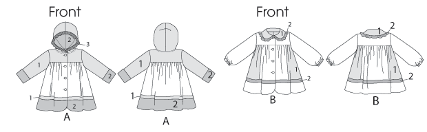 McCalls 6692 Girls Raincoat Sewing Pattern