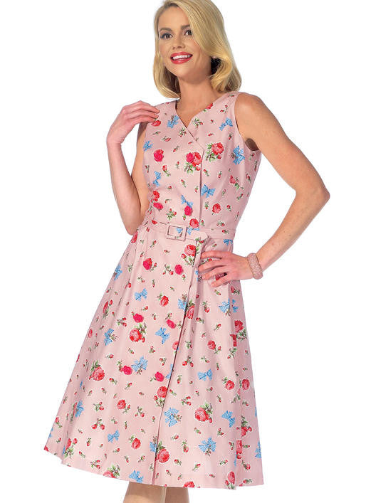 M7087 1960s Double Breasted Dress Sewing Pattern - McCalls 7087 Dress Sewing Pattern