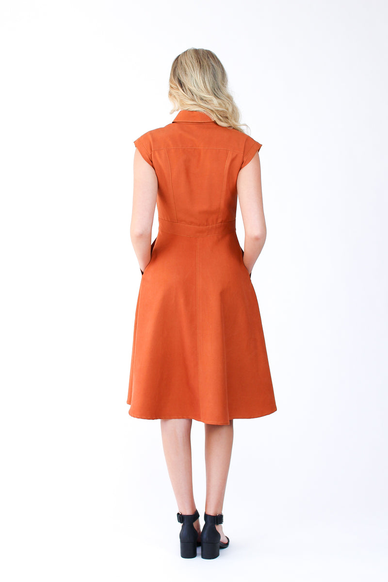 Megan Nielsen Matilda Shirtdress Paper Sewing Pattern