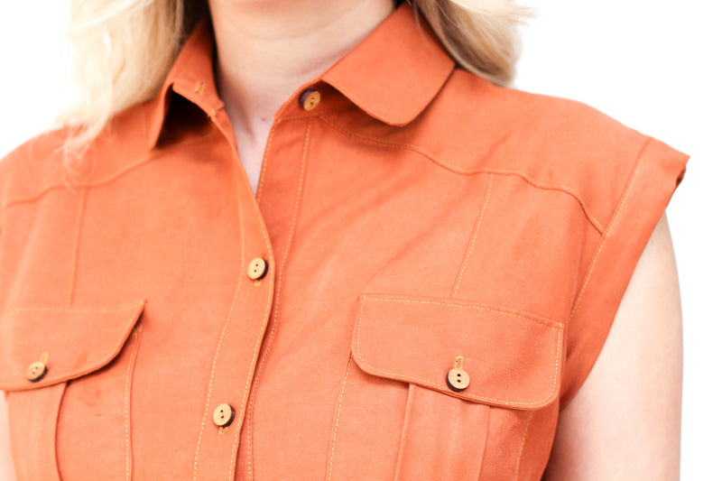 Megan Nielsen Matilda Shirtdress Paper Sewing Pattern