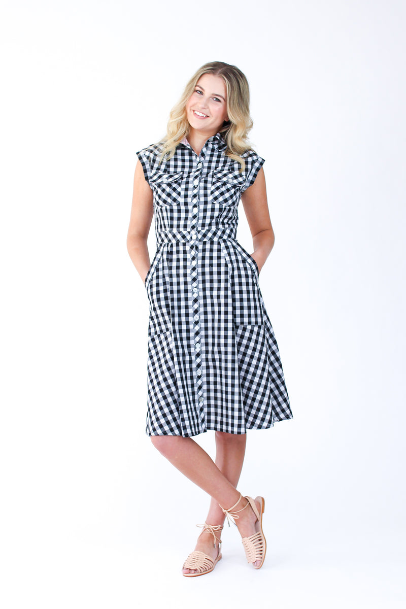 Megan Nielsen Matilda Shirtdress Paper Sewing Pattern