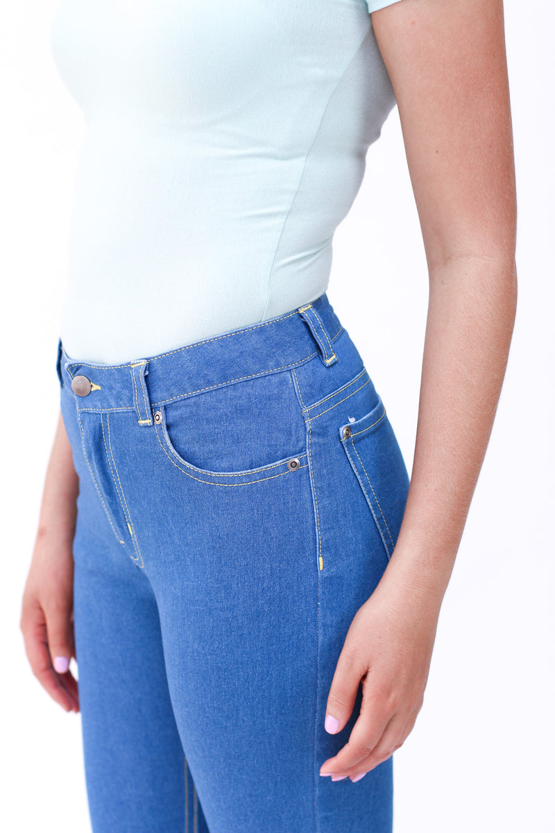 Megan Nielsen Ash Stretch Jeans Sewing Pattern - Paper Pattern