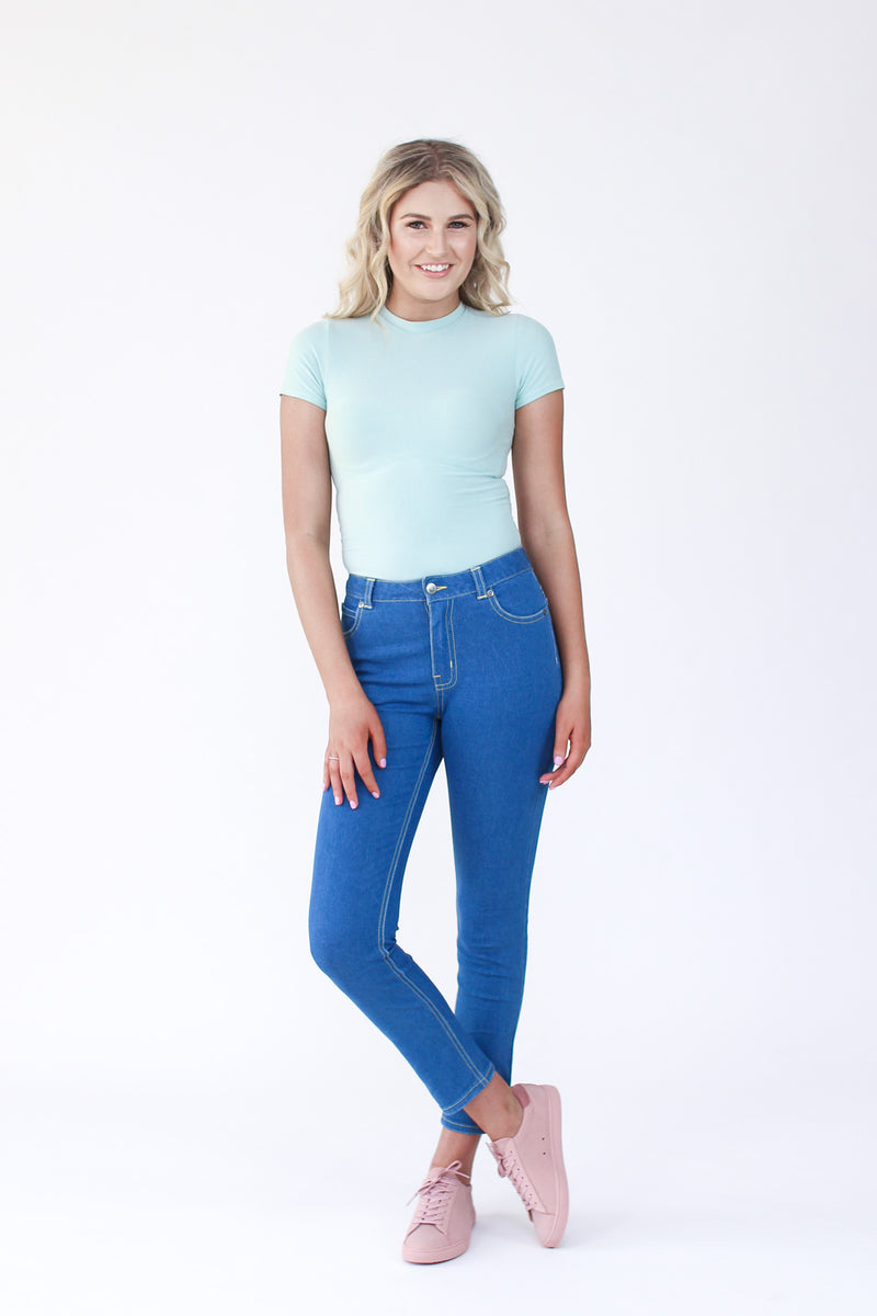 Megan Nielsen Ash Stretch Jeans Sewing Pattern - Paper Pattern