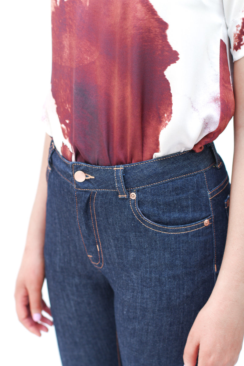 Megan Nielsen Ash Stretch Jeans Sewing Pattern - Paper Pattern