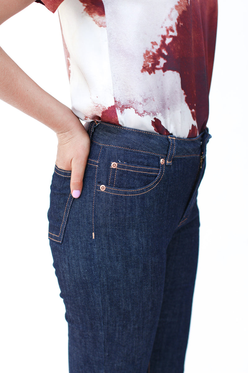 Megan Nielsen Ash Stretch Jeans Sewing Pattern - Paper Pattern