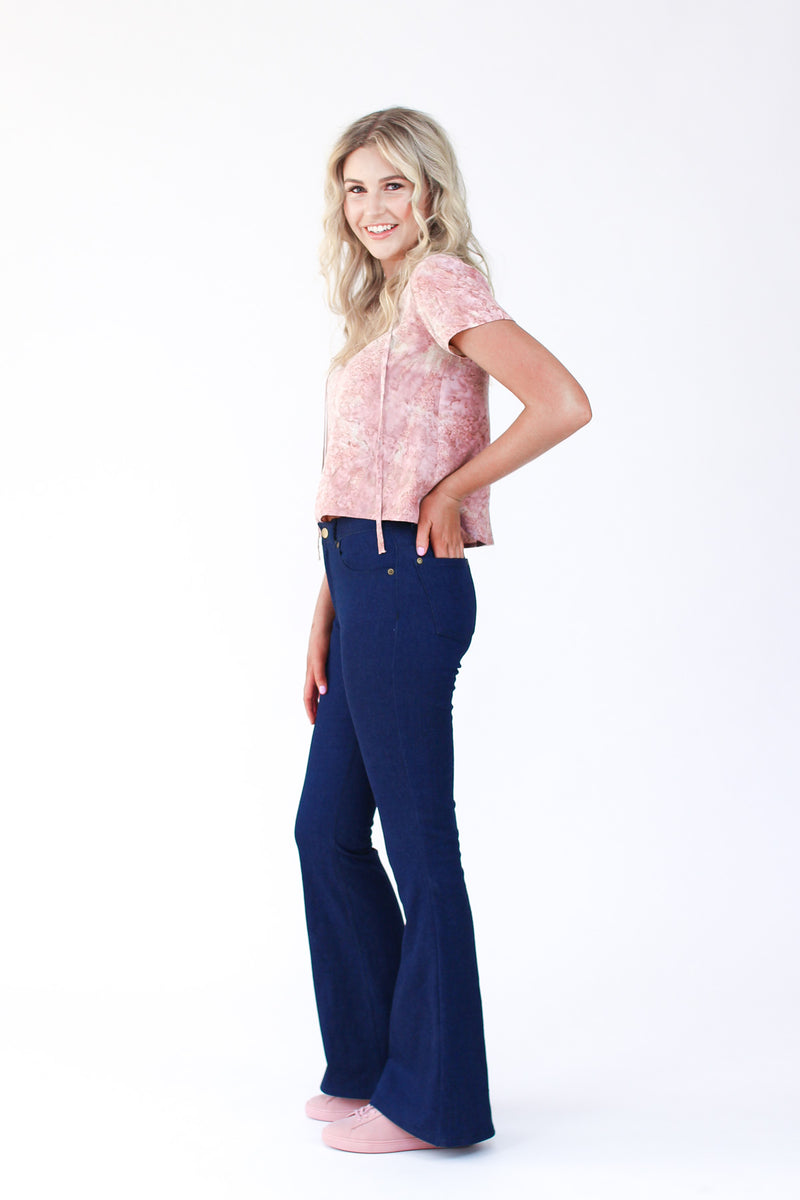 Megan Nielsen Ash Stretch Jeans Sewing Pattern - Paper Pattern