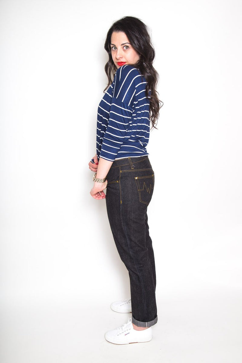 Closet Case Morgan Boyfriend Jeans Sewing Pattern - Paper