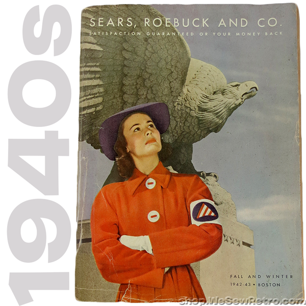 Vintage Sears Catalog 1942 - 1943