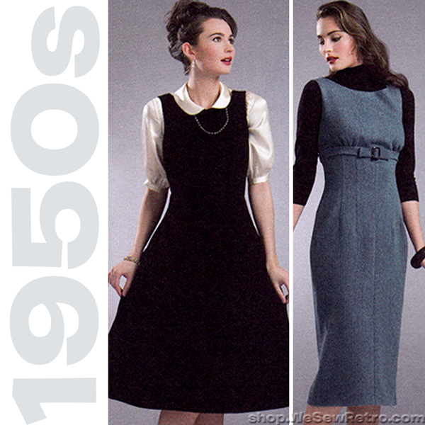 Simplicity 3673 Dress Sewing Pattern - 1950s Vintage Sewing Pattern