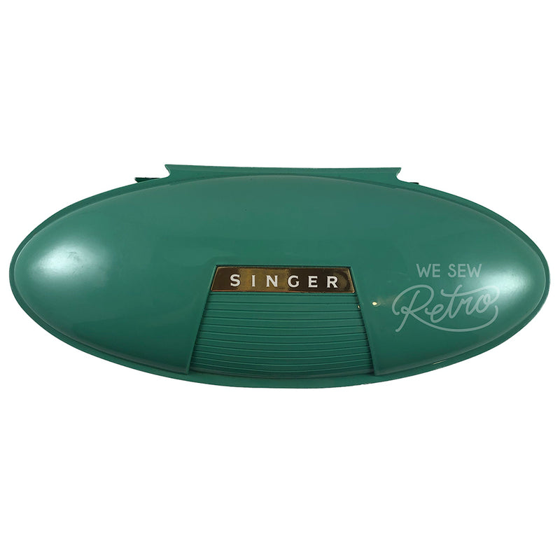 Vintage Singer Buttonholer in Jetsons Case