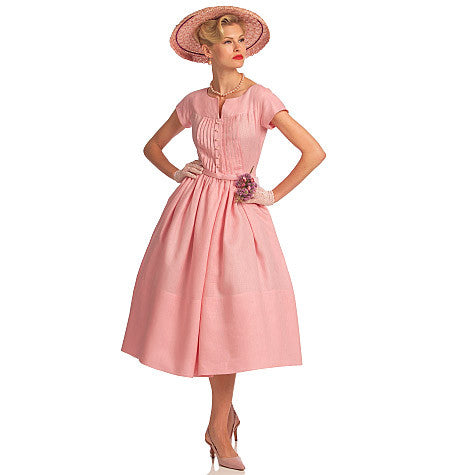 V1044 Vintage Vogue 1044 - Out of Print 1950 Dress Sewing Pattern