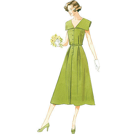 V1171 Vintage Vogue 1171 - Out of Print 1950s Dress Sewing Pattern