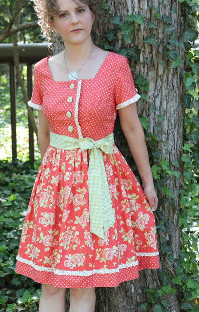 Serendipity Studio Betty June Shirt-Waist Dress Sewing Pattern