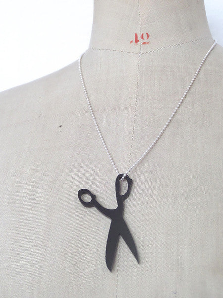 Scissor Necklace by MiY Collection