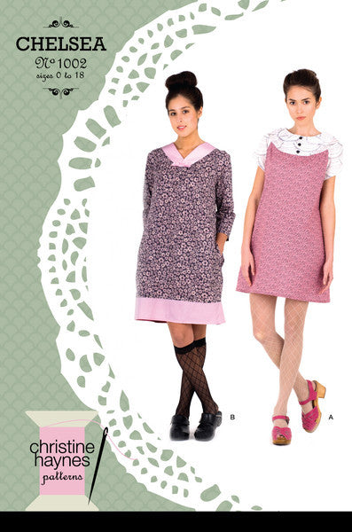 Christine Haynes Patterns - Chelsea Dress Sewing Pattern - Vintage Inspired Baby Doll Dress