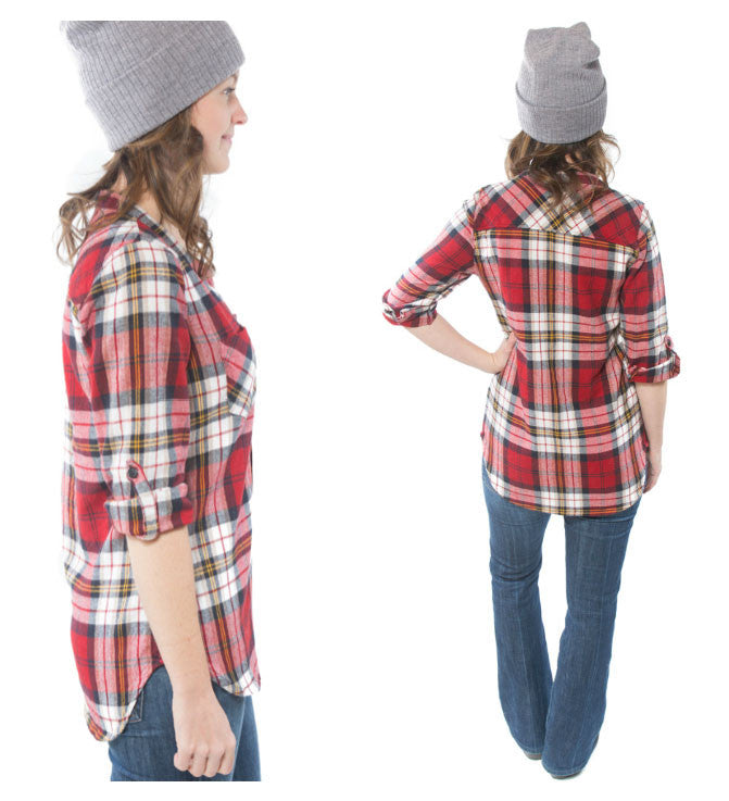 Hey June Cheyenne Shirt Paper Sewing Pattern