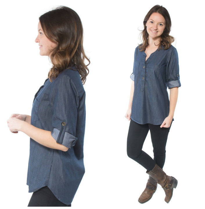 Hey June Cheyenne Shirt Paper Sewing Pattern