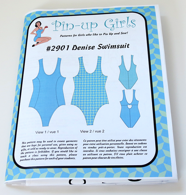 Pin Up Girls Denise Swimsuit Sewing Pattern