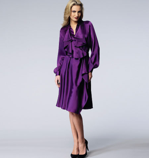 V1358 Anne Klein Dress Sewing Pattern Vogue 1358 Out of Print
