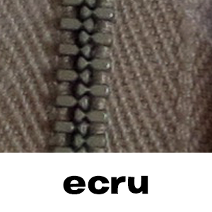 12" Vintage Metal Zippers in Various Colors