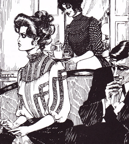 Gibson Girl Blouse Sewing Pattern Folkwear 205