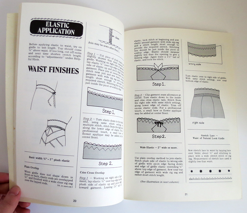 Sew Lovely Lingerie Vintage Books for Making Panties, Slips, Girdles and Bras