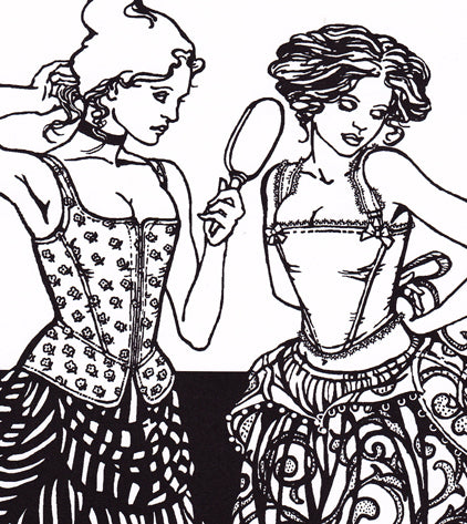 M'Lady's Corset Sewing Pattern Folkwear 267