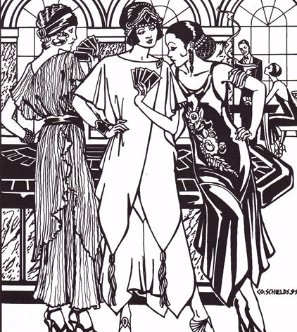 Monte Carlo Flapper Dress Sewing Pattern