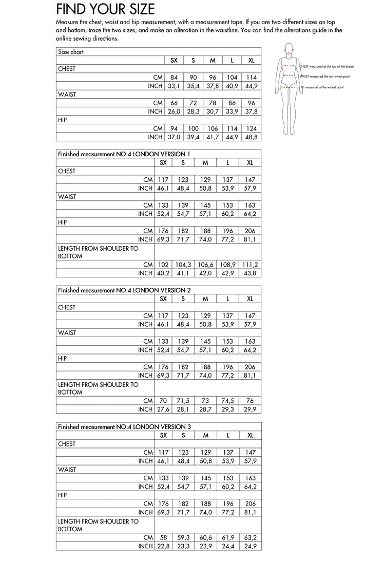 How To Do Fashion London Coat Paper Sewing Pattern