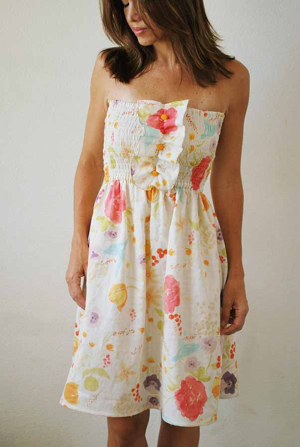 Honey Girl Shirred Sundress Sewing Pattern by Jamie Christina