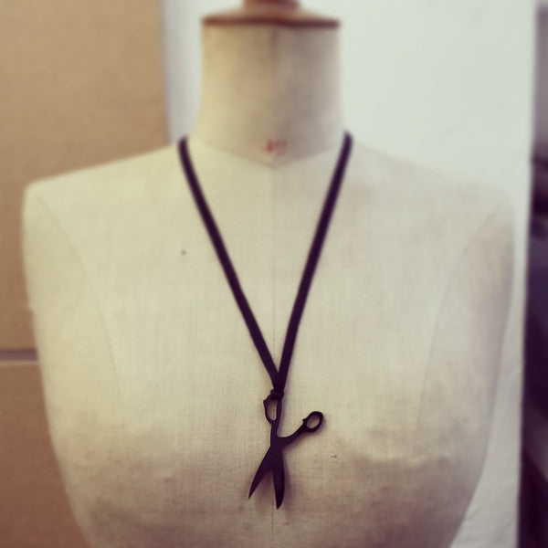 Scissor Necklace by MiY Collection