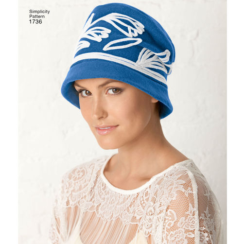 Simplicity 1736 Vintage Hats Sewing Pattern