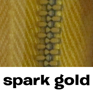 12" Vintage Metal Zippers in Various Colors