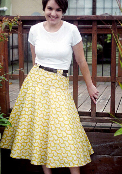 Spin Skirt Sewing Pattern by Sew Chic Pattern Company