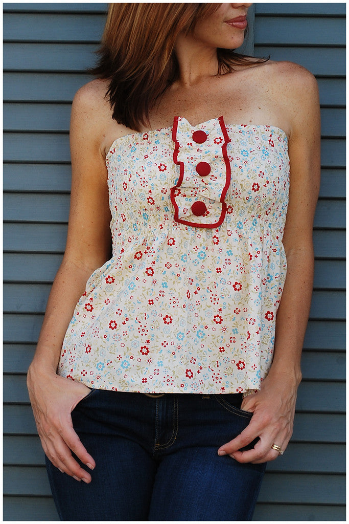 Honey Girl Shirred Sundress Sewing Pattern by Jamie Christina